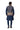 Navy Blue Kurta Set with embroodered Nehru/ModiJacket