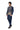 Navy Blue Kurta Set with embroodered Nehru/ModiJacket