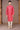 Coral Kurta Set with Gold Motifs