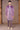 Lavender Indo-Western Set with Embellished Velvet Jacket