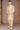 Beige Gold Indo-Western Kurta Set with Embroidered Jacket
